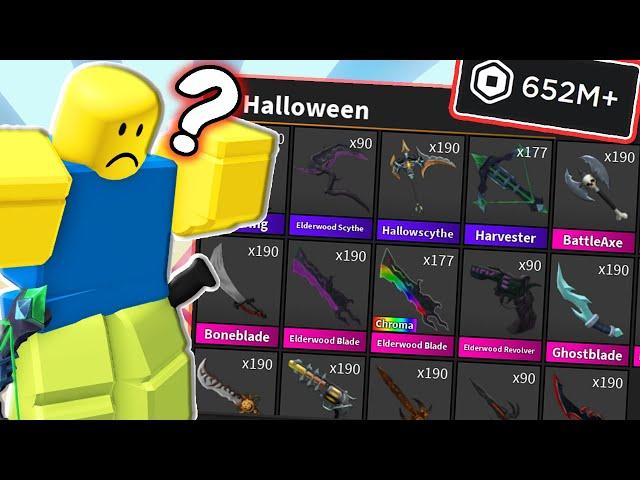 The RICHEST NOOB in ROBLOX MM2 | Murder Mystery 2