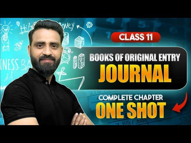 Journal Entries | One Shot | Class 11 Accountancy | CBSE 2025-26