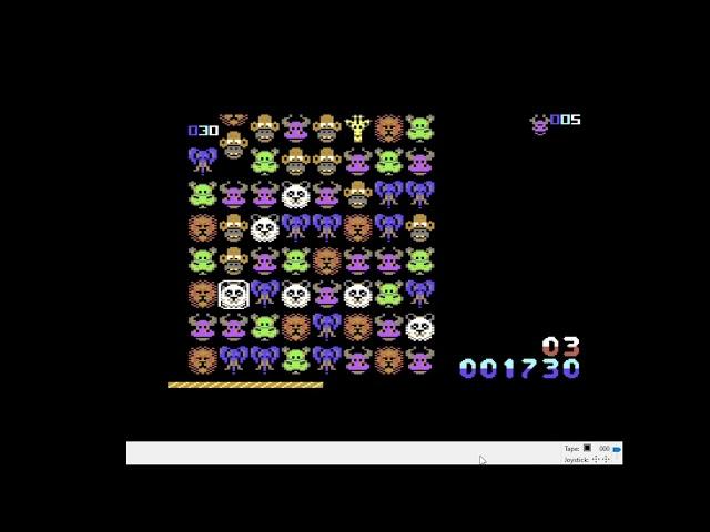 Commodore 64, Emulated, Zoo Mania, 8000 points