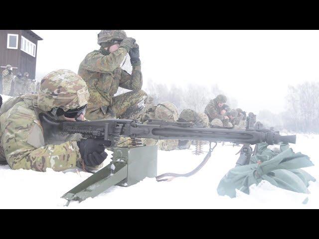 US Army Soldiers Fire The Legendary German Made MG3 Machine Gun