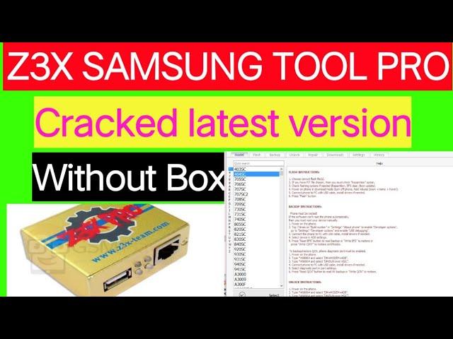 How To Install Z3X Samsung Tool Pro Cracked without box | z3x Samsung tool pro 29.5 crack