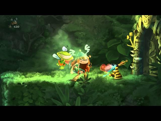 Rayman Legends -  Веревочный курс