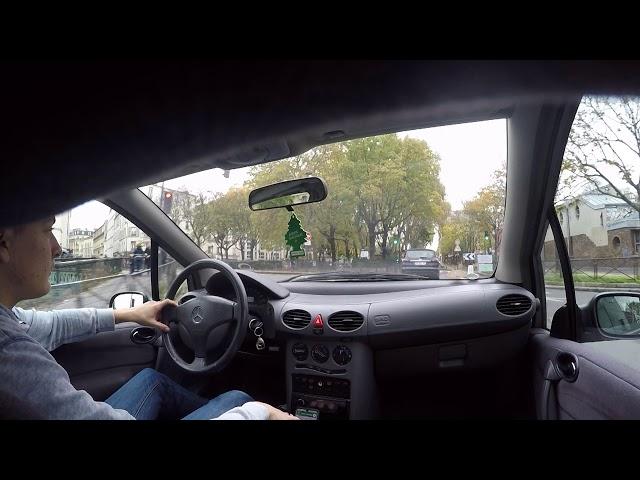 Mercedes-Benz A190 W168 (1999) - Trip From Paris To Eragny