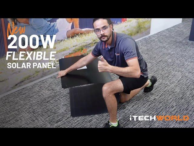 Introducing the iTechworld 200W Flexi Solar Panel