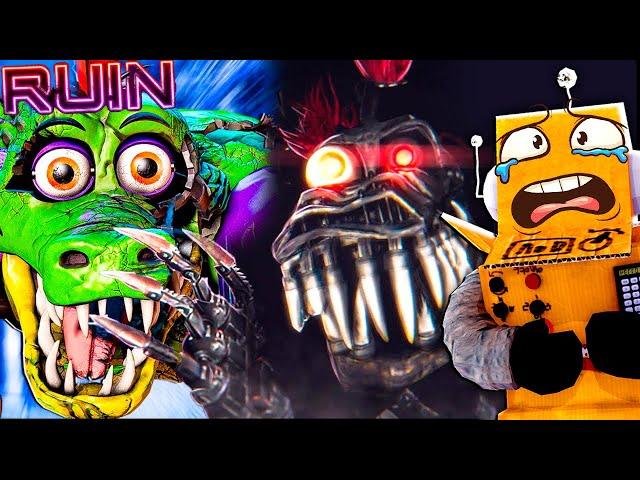 СЕКРЕТНЫЙ МИР МОНТИ! ЧТО С НИМ? ФНАФ РУИНЫ! FNAF Security Breach RUIN 3 СЕРИЯ РОБЗИ