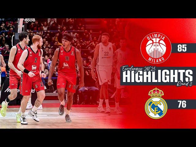 Olimpia Milano - Real Madrid Highlights