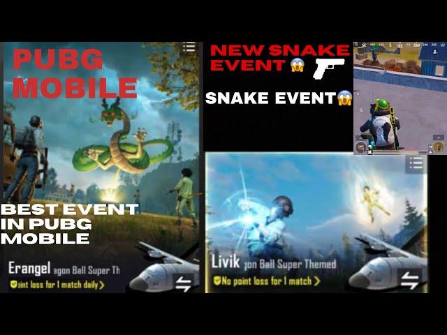 NEW SNAKE EVENT IN PUBG MOBILE#Talhaakhlaq