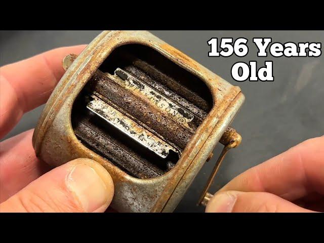 1920's Vintage Razor Blade Sharpener 'Twinplex' Restoration