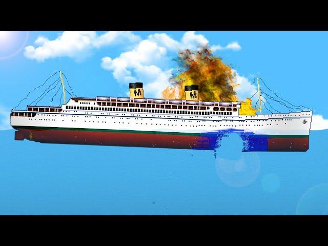 EXPLOSIVE SINKING SHIPS & New Sub Update! - Floating Sandbox Gameplay