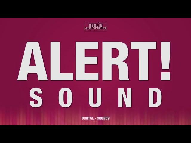 Alert SOUND EFFECT - Emergency Alert Alarm SOUND FX Alarmsystem Emergency Alarm SOUND