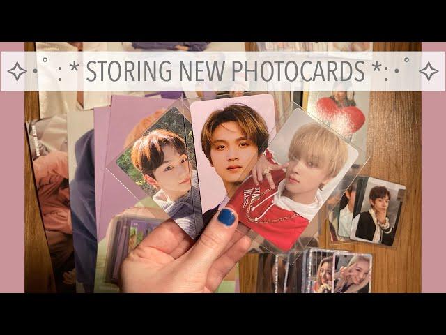  Storing + Organizing Kpop Photocards #2  NCT, IU, Enhypen + more~