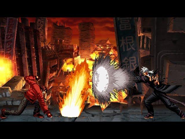 [KOF Mugen] Kyo 213 Vs Dark God Rugal