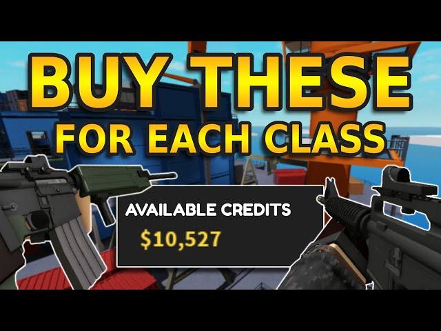 BEST Guns to BUY For Each Class + Best Setups | Phantom Forces Roblox