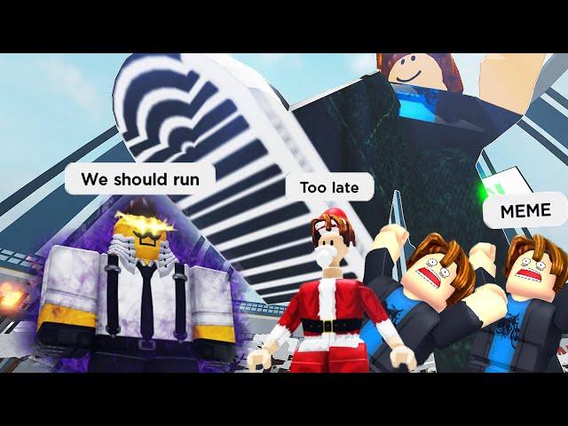 CHRISTMAS SHOWDOWN - ROBLOX Heroes Battlegrounds Funny Moments Part 3 (MEMES) 