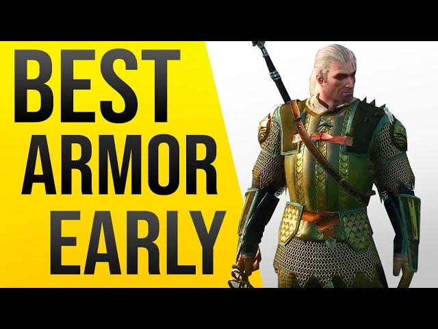 Witcher 3 - Best Armor Early Game Location - Griffin School Gear Location!