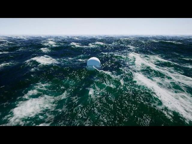 Nvidia Waveworks - Buoyancy Demo - Beaufort Scale 7