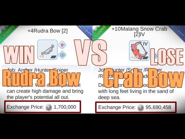 Ragnarok M: RUDRA BOW (CLEAN) 90K Per Hit! ADL Sniper Grind