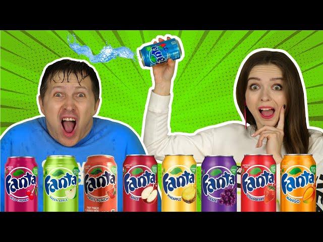 Угадываем Вкус Fanta! ОТГАДАЙ или СТРАДАЙ!  Эльфинка