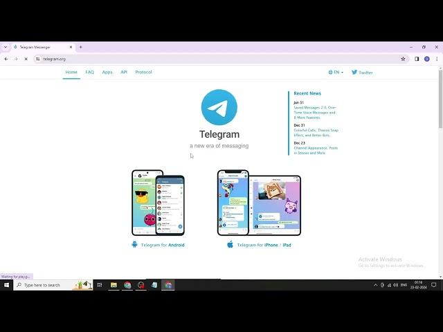 How to Install Telegram on Windows 11/10 PC[2023]