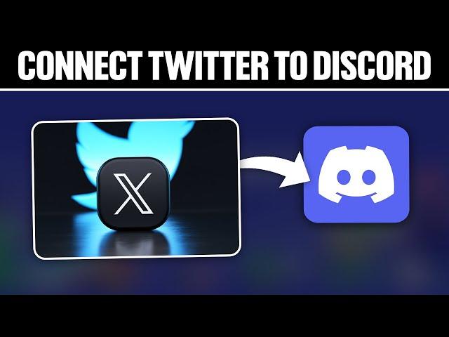 How To Connect Twitter To Discord 2023! (Full Tutorial)