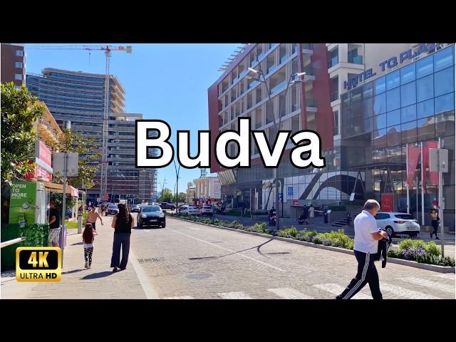 Budva Montenegro 4K Walking Tour - September 2024