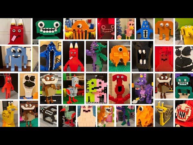 All LEGO GARTEN OF BANBAN creatures | Euphoric Brothers’s Creepy World Compilation! 1,2,3,4 & 6