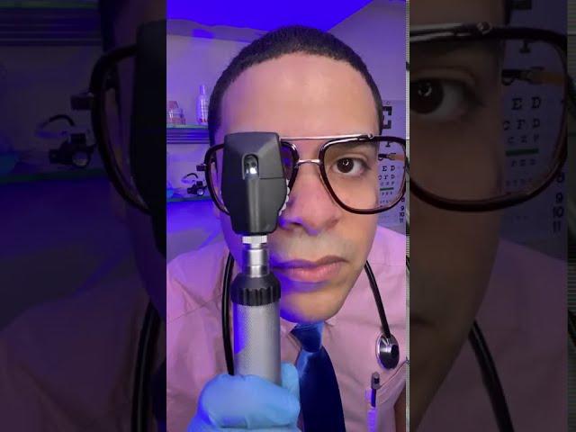 Fastest ASMR Doctor Cranial Nerve Exam Roleplay #shorts