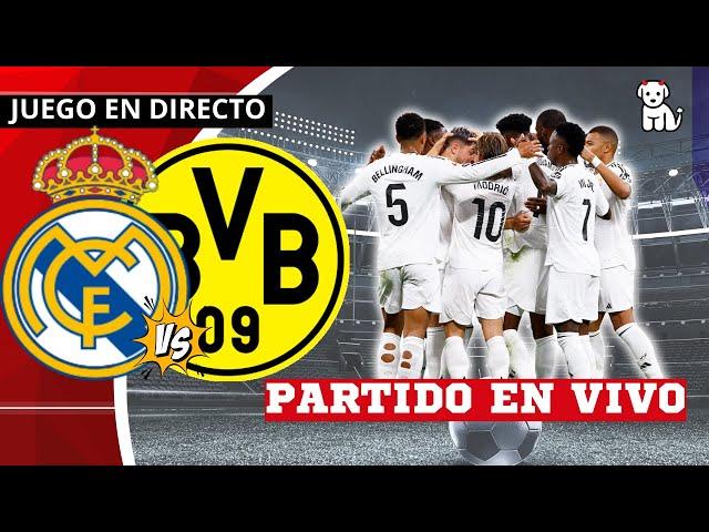 ¡¡¡OTRA NOCHE BLANCA GANA EL MADRI!!!  REAL MADRID 5-2 BORUSSIA DORTMUND EN VIVO CHAMPIONS LEAGUE