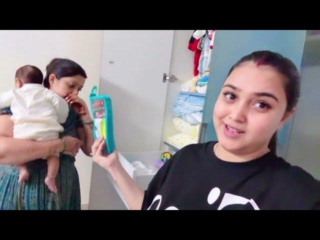 “Packing started for Baby’s First Trip!  || Nani K Ghar || First Visit