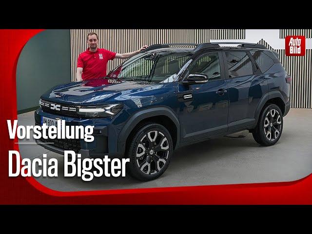 Dacia Bigster | Dacias Tiguan-Konkurrent | Vorstellung mit Sebastian Friemel