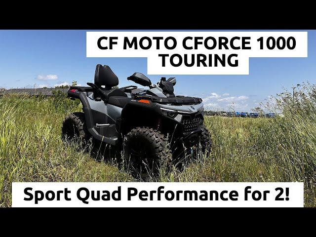 2024 CF Moto Cforce 1000 Touring G3 Review and Test Ride