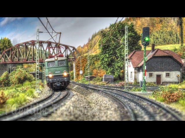 One of Germany’s most extraordinary HO Scale Model Railroad Layouts - 8k Video Ultra HD