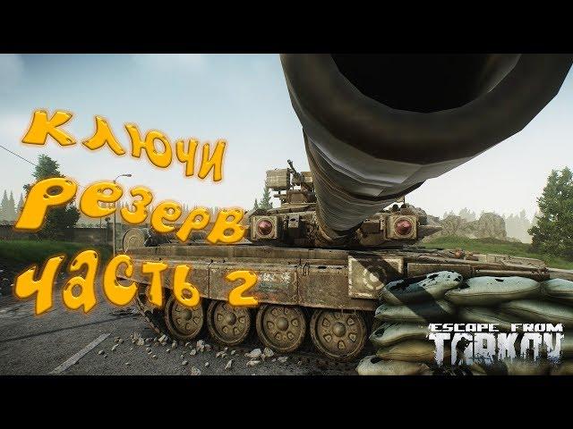 Ключи Резерв Escape from Tarkov Военная база