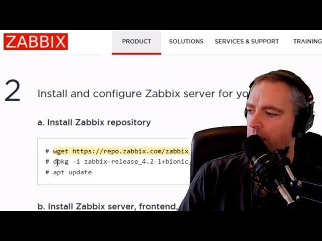 Downloading and Installing Zabbix Server 4.2 from Packages