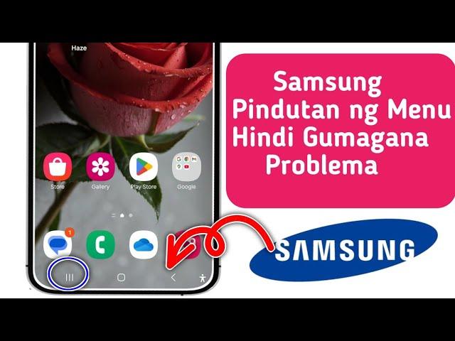 Menu/Kamakailang Button na Hindi Gumagana Sa Samsung |  Paano Ayusin ang Samsung Menu Button na Hind