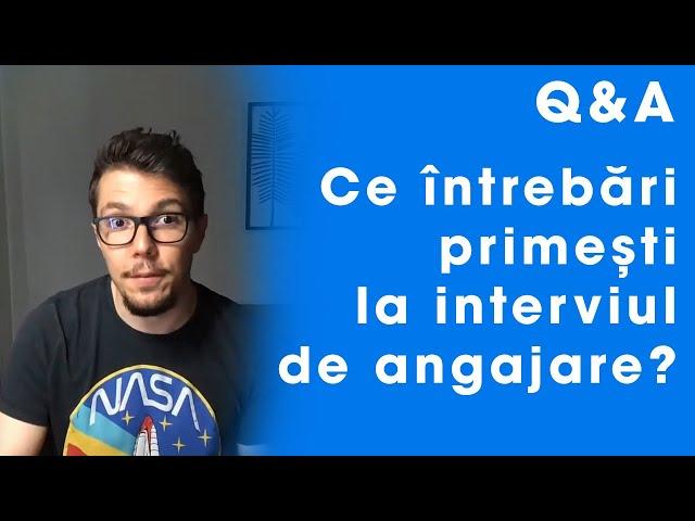 Ce întrebări primești la un interviu de angajare ca programator junior - Q&A