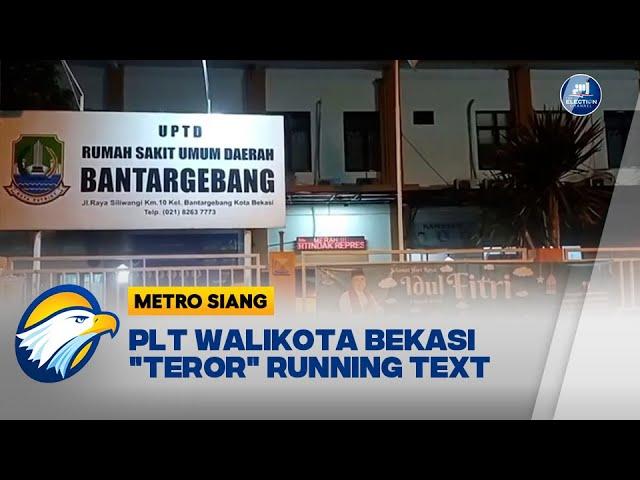 Berisi Kritikan Kinerja PLT Wali Kota Bekasi