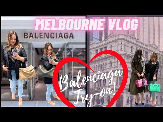 I ️ THE BALENCIAGA RODEO BAG!!! Melbourne Vlog