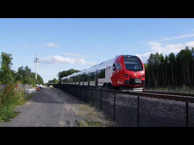 Stadler FLIRT Train On The Trillium Line