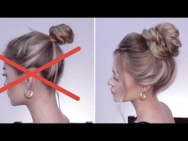 THIS MESSY BUN TUTORIAL WILL CHANGE YOUR LIFE