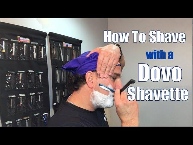 Dovo Shavette Style Straight Razor Review and Shave