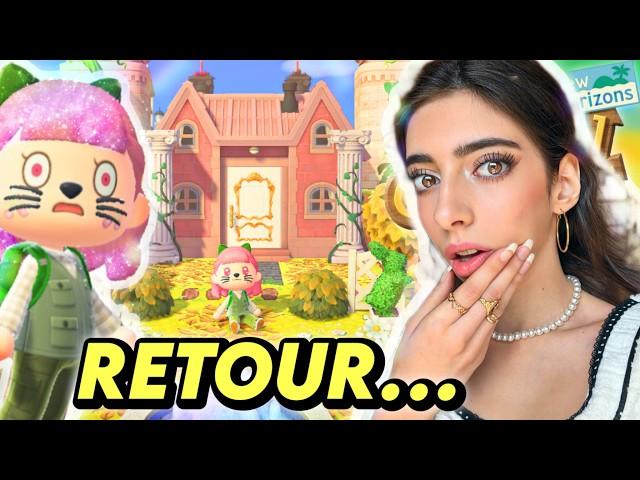 RETOUR SUR MA TOUTE PREMIÈRE ÎLE DU CONFINEMENT, ELLE EST HORRIBLE… ANIMAL CROSSING NEW HORIZONS ! 