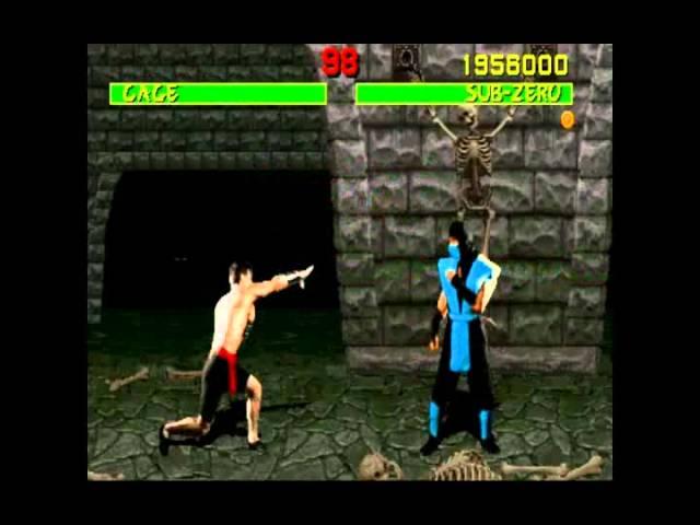 Mortal Kombat Arcade playthrough - SUB - ZERO