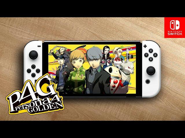 Persona 4 Golden • Nintendo Switch Oled Gameplay