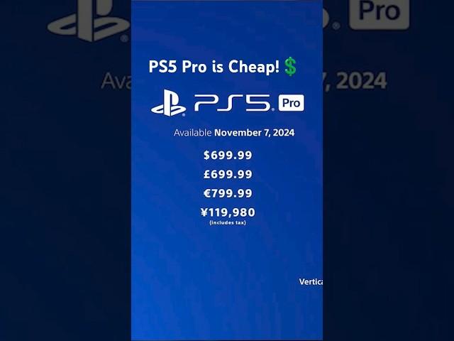 PS5 Pro is Cheap!