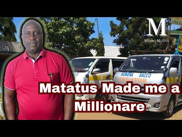 From one Matatu to Ten.. The Secret of Success in the Matatu Business: A Sit-Down with Peter Njamumo