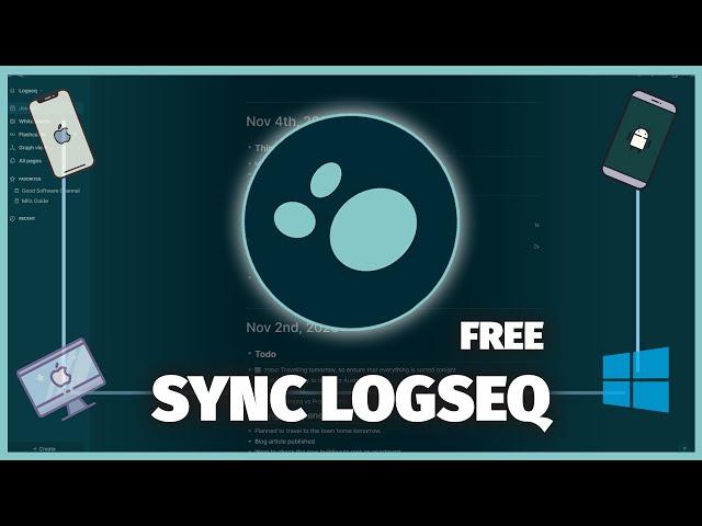 How to Sync Logseq for Free Across Devices (2024)