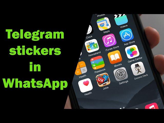 How to add animated Telegram stickers to WhatsApp