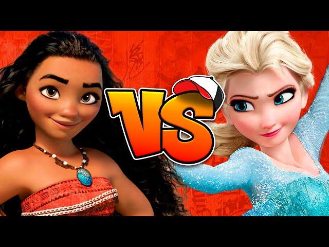 Moana VS Elsa (Frozen) - Batalha de Rap