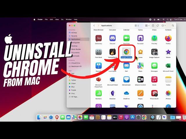 How to Delete Chrome on Mac? | Uninstall Chrome Application on macOS